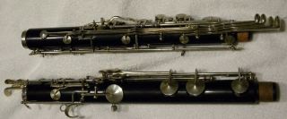 1950 ' s Vintage BUFFET CRAMPON BASS CLARINET to Low Eb - Affordable Quality 3