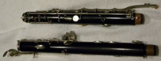 1950 ' s Vintage BUFFET CRAMPON BASS CLARINET to Low Eb - Affordable Quality 4