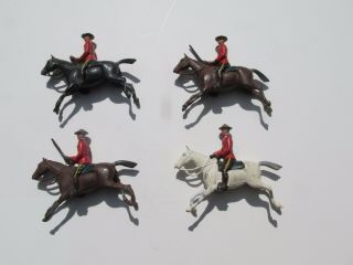 Britains Royal Canadian Mounted Police W Officer Lead Toy Soldiers
