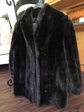 Russian Sable Fur Coat Vintage Neiman Marcus 3/4 Length