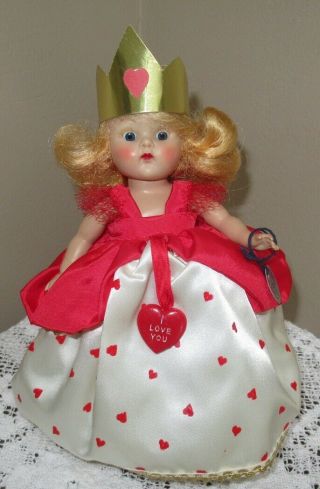 Vintage 1950 Vogue Ginny Queen Of Hearts Doll