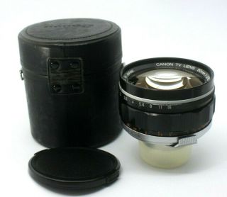 Y707 Canon TV LENS 50mm f/0.  95,  Very Rare 2