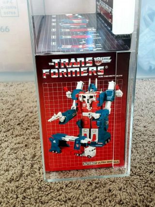 Transformers G1 Vintage AFA 90 ULTRA MAGNUS MISB 90/90/90 4