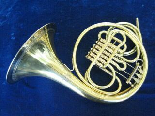 Rare & Alexander Model 92m Vienna Horn With Bonna Case,