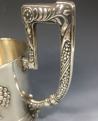 Antique Russian Imperial 84 Silver Tea Glass Holder Подстаканник Rare 5