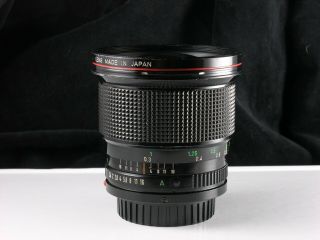 RARE Canon 24mm f1.  4 L ASPH ultra - wideangle lens,  FD/nFD,  fits Sony/Olympus 5