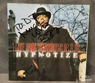 Notorious B.  I.  G.  Biggie Autograph Jsa Very Rare Hypnotize Life After Death