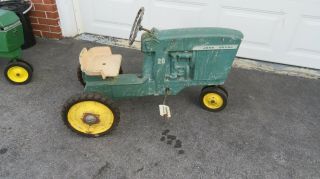 Vintage Ertl John Deere 20 Pedal Tractor Model D - 63 Unrestored