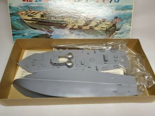 RARE Vintage 1965 Revell McHale ' s Navy PT 73 Plastic Model Kit H - 323 2