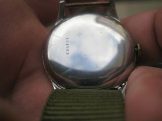 EXTREMELY RARE VINTAGE 100 SS BREITLING MILITARY MENS WRISTWATCH 1949 ' 8