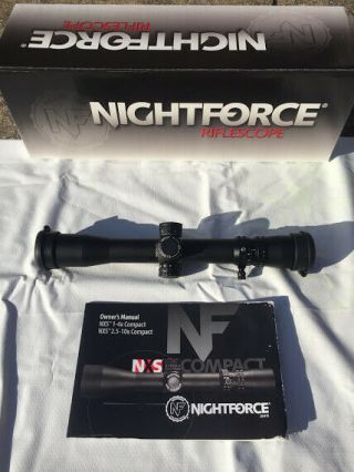 Nightforce NXS 2.  5 - 10x32 Scope Mil - Dot C454 Rare 2
