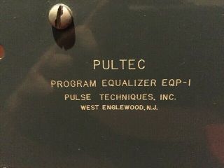 Vintage Pultec EQP - 1 Equalizer 2