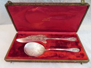 Gorgeous 1900 French Sterling Silver Ice Cream Serving Set Puiforcat Rococo St