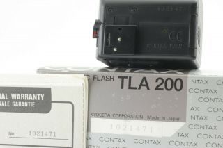 【SUPER RARE BLACK SET IN BOX】 Contax G2 28 45 90mm Lens TLA 200 JAPAN 12