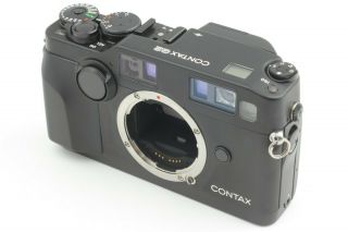 【SUPER RARE BLACK SET IN BOX】 Contax G2 28 45 90mm Lens TLA 200 JAPAN 3