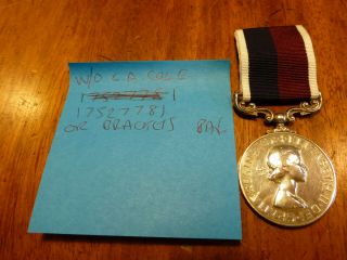 Ww British Medal W/o La Cole Raf Lsgc