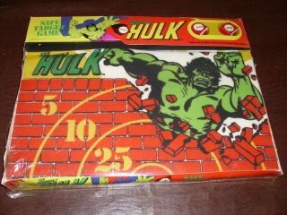 Vintage Incredible Hulk Target Game Marvel Avenger Rare Marvelmania Mib 1978