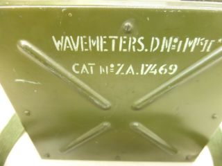 Wavemeter MK II,  British radio,  wwii radio,  19 set 19,  ws - 23,  Signal Corps 3