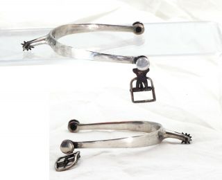 Georgian Silver Spurs,  Hallmarked 1784 - Solid Sterling Silver 18th C