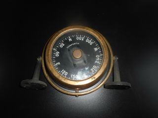 Very Rare Vintage Danforth Constellation Captains Telltale Nautical Ship Compass