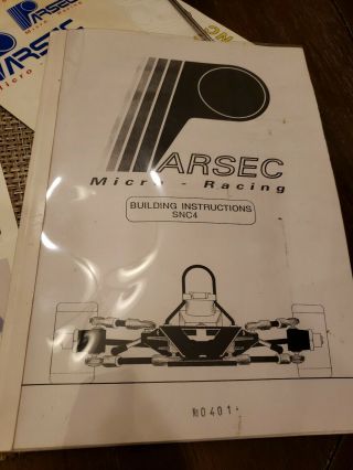 Vintage 1/8 Parsec Sigma Nc 4 Nc4 Rody Roem Jaques Espie Rare Kit 2