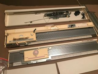Rare Brother Electronic Knitting Machine Kh270 Bulky,  Kr260 Ribber,  Many Xtras