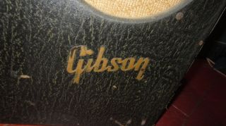 Vintage 1948 Gibson GA - 25 Combo Amp Brown Awesome Tone,  Vintage Jensens 2