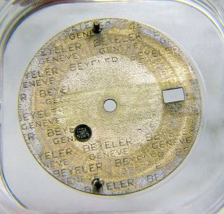 Vintage Factory Rolex Sea - Dweller 1665 Matte Black Beyeler Watch Dial 4