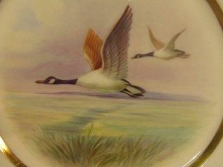 VINTAGE LENOX HAND PAINTED PORCELAIN BIRD PLATE 