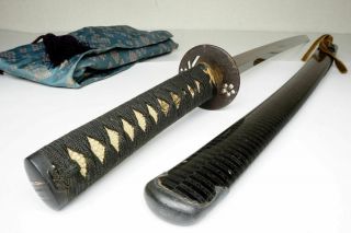 Daimyo Registry Japanese 77.  5cm L - Wakizashi Sword Antique Samurai Katana Nihonto
