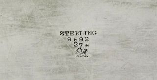 Redlich Sterling Tea Set Tray c1910 Jensen - 132 Ounces 6