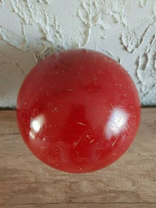 Antique Vintage Old Amber Bakelite Catalin Ball Dice Rod Block Red Cherry 2835gr 5