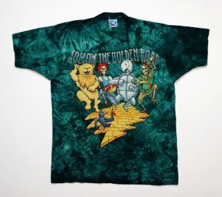 Grateful Dead Shirt T Shirt Vintage 1994 Wizard Of Oz Fall Tour Tie Dye Gdm Xl