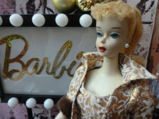 Vintage Barbie ponytail 3 Gorgeous blond blue eye shadow with Evening Splendor 11