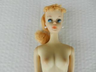 Vintage Barbie ponytail 3 Gorgeous blond blue eye shadow with Evening Splendor 7