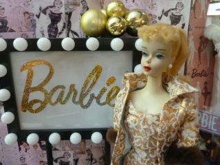 Vintage Barbie ponytail 3 Gorgeous blond blue eye shadow with Evening Splendor 8