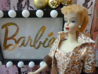Vintage Barbie ponytail 3 Gorgeous blond blue eye shadow with Evening Splendor 9