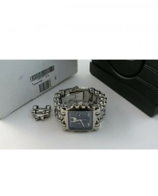 Oakley Minute Machine Watch Titanium Polished Black Face,  Box 26 - 323 Rare