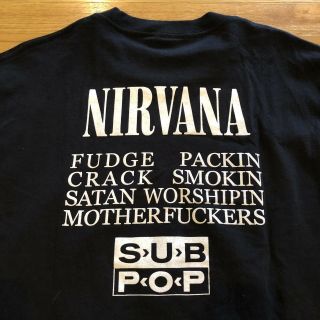 Vintage Nirvana Vestibule Long Sleeve T Shirt Sub Pop 3