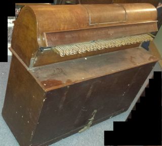 Eilers Piano House Pianola Push - Up Player Piano Vintage Antique RARE 2