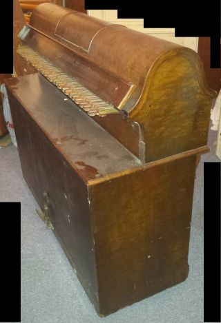 Eilers Piano House Pianola Push - Up Player Piano Vintage Antique RARE 7