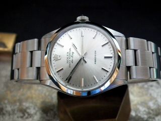 Just 1971 Rolex Oyster Airking Precision Gents Vintage Watch 7