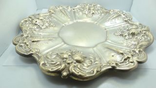 Stunning Reed & Barton Sterling Silver Francis I Serving Tray No.  X569 D6184