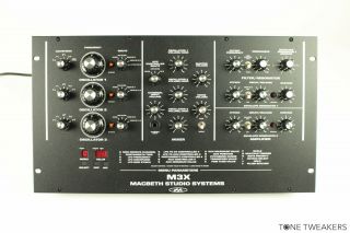 Macbeth M3x Rare Rackmount Analog Synthesizer Moog Midi Vintage Synth Dealer