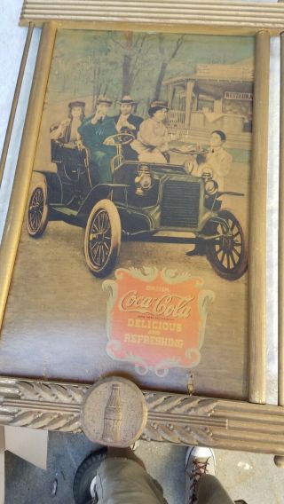 Coca Cola Kay Display Sign 1939 Ultra Rare Model T 5