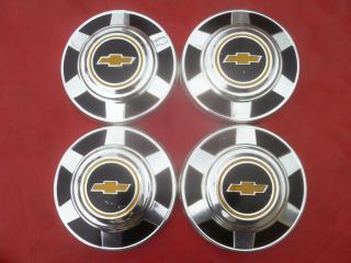 Vintage 1973 - 77 Chevy Truck 12 " C - 20 - C - 30 Dog Dish Poverty Hubcaps Wheel Covers