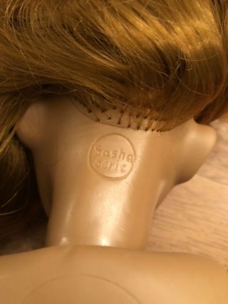 1960 ' s Vintage Sasha Serie Doll Gotz Carrot Top Redhead Slate Eyes,  Deep Tan 10