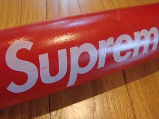 Supreme x Louisville Slugger Bat Red Box Logo Rare 4