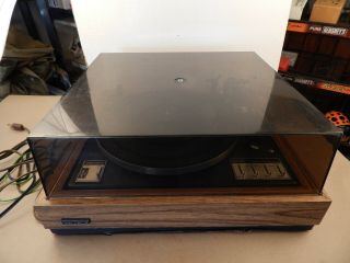 1976 Vintage Garrard Gt - 55 Stereo Turntable In