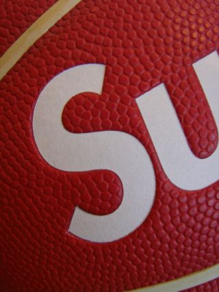 Supreme X Spalding Basketball Ultra Rare Red Box Logo 1/70